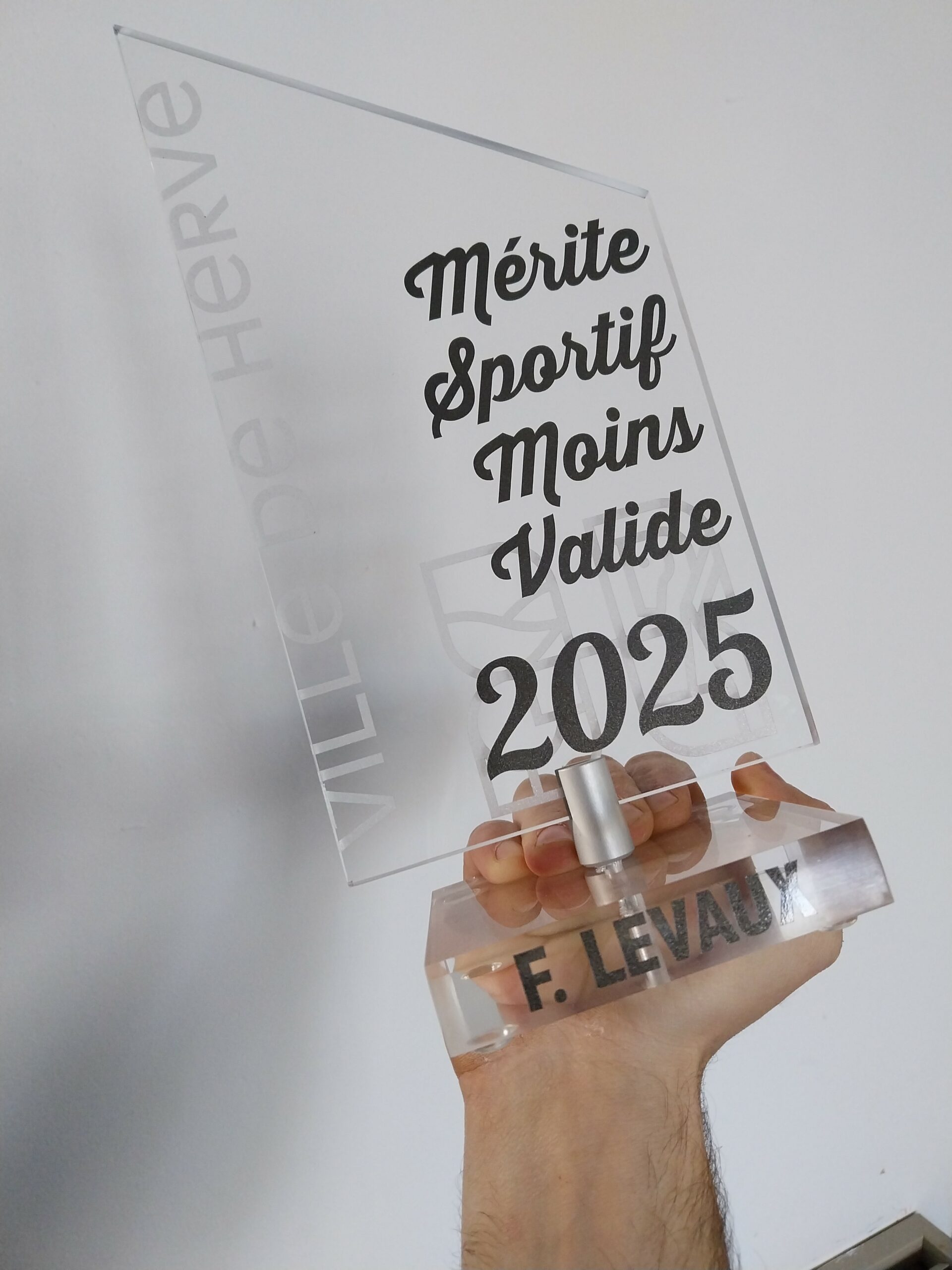Mérite Sportif Moins Valide 2025 Levaux François